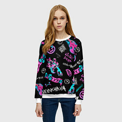 Свитшот женский CS GO, цвет: 3D-белый — фото 2