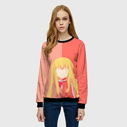 Свитшот женский Gabriel DropOut Gabriel, цвет: 3D-черный — фото 2