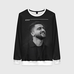 Свитшот женский Jony, цвет: 3D-белый