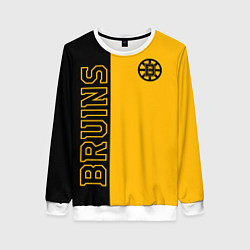 Свитшот женский NHL BOSTON BRUINS, цвет: 3D-белый