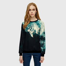 Свитшот женский Bleach Кискэ Урахара, цвет: 3D-черный — фото 2