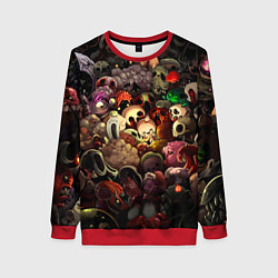 Свитшот женский Кошмар Исаака, цвет: 3D-красный