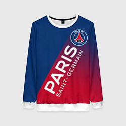 Свитшот женский ФК ПСЖ PARIS SAINT GERMAIN, цвет: 3D-белый