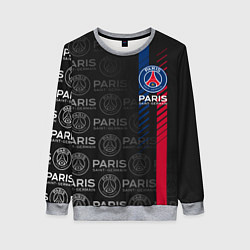 Свитшот женский ФК ПСЖ PARIS SAINT GERMAIN, цвет: 3D-меланж