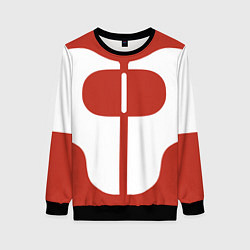 Свитшот женский Костюм Омни-Мэна, цвет: 3D-черный