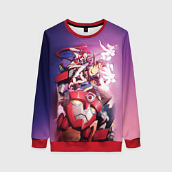Свитшот женский Gurren Lagann, цвет: 3D-красный