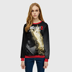 Свитшот женский Dying Light 2 Deluxe, цвет: 3D-красный — фото 2