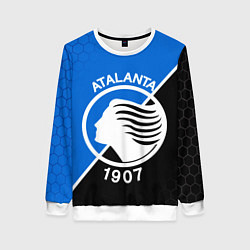 Свитшот женский FC ATALANTA ФК АТАЛАНТА, цвет: 3D-белый
