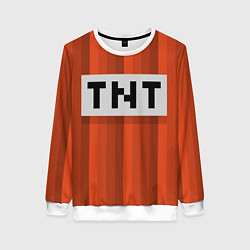 Свитшот женский TNT, цвет: 3D-белый