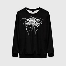 Свитшот женский Darkthrone, цвет: 3D-черный