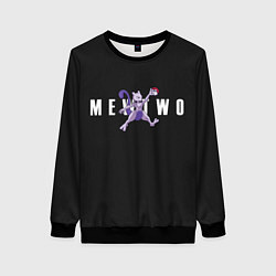 Свитшот женский Mewtwo x nba, цвет: 3D-черный