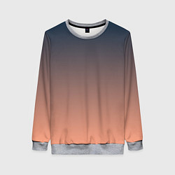 Свитшот женский PREDAWN GRADIENT, цвет: 3D-меланж