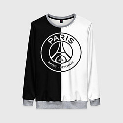 Женский свитшот ФК ПСЖ PSG BLACK & WHITE