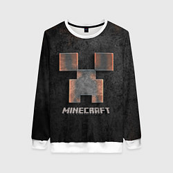 Женский свитшот MINECRAFT TEXTURE IRON