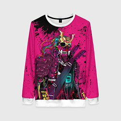 Свитшот женский CYBERPUNK 2077 DEMON Z, цвет: 3D-белый