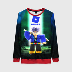 Свитшот женский DRAGONBALL ROBLOX РОБЛОКС Z, цвет: 3D-красный