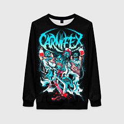 Свитшот женский Carnifex, цвет: 3D-черный