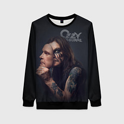 Свитшот женский Ozzy Osbourne, цвет: 3D-черный