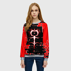 Свитшот женский GHOSTEMANE, цвет: 3D-меланж — фото 2