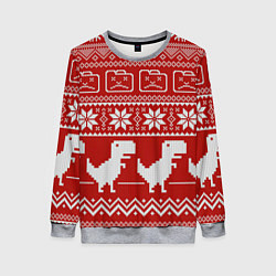 Женский свитшот Новогодний гугл