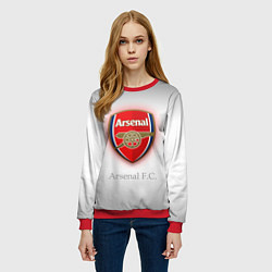 Свитшот женский F C Arsenal, цвет: 3D-красный — фото 2