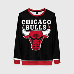 Свитшот женский B C Chicago Bulls, цвет: 3D-красный