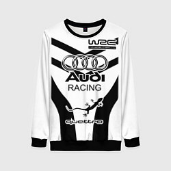Свитшот женский Audi Quattro, цвет: 3D-черный