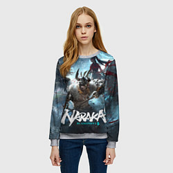 Свитшот женский Naraka team, цвет: 3D-меланж — фото 2