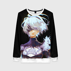 Женский свитшот Венецианская девушка Nier automata 2b