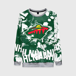 Женский свитшот Minnesota Wild, Миннесота Уайлд