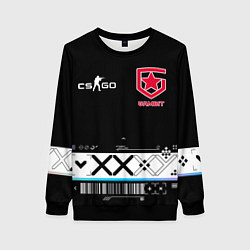 Свитшот женский GAMBIT CS:GO Printstream, цвет: 3D-черный