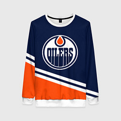 Женский свитшот Edmonton Oilers Эдмонтон Ойлерз