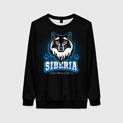 Свитшот женский SIBERIA Сибирь, цвет: 3D-черный