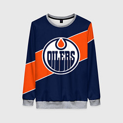 Женский свитшот Эдмонтон Ойлерз Edmonton Oilers NHL