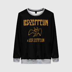 Свитшот женский Led Zeppelin x Led Zeppelin, цвет: 3D-меланж