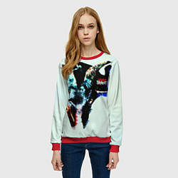Свитшот женский Iowa - Slipknot, цвет: 3D-красный — фото 2