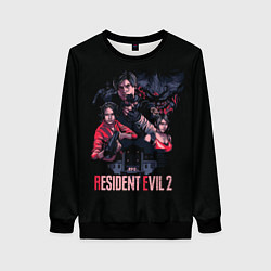 Свитшот женский RE 2 Remaster, цвет: 3D-черный