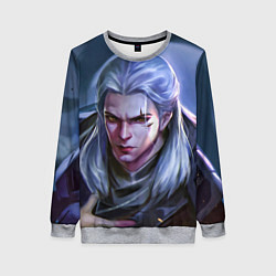 Свитшот женский ВЕДЬМА НЕТФЛИКС, цвет: 3D-меланж