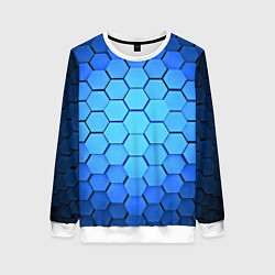 Женский свитшот Неоновые 3D ПЛИТЫ