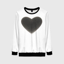 Женский свитшот HEART PRINT