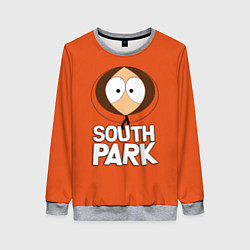 Свитшот женский Южный парк Кенни South Park, цвет: 3D-меланж