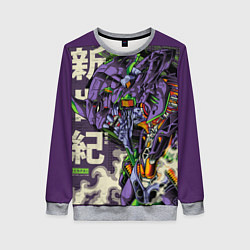Женский свитшот Evangelion Eva-01