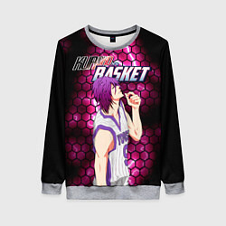 Женский свитшот Kuroko no Basuke, Murasakibara Atsushi Ацуши Мурас