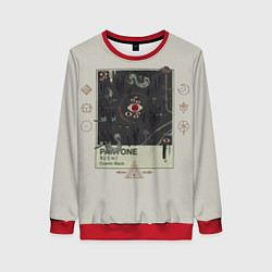 Свитшот женский Пантон Ктулху, цвет: 3D-красный