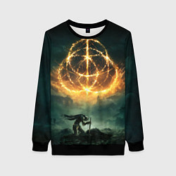 Свитшот женский ELDEN RING - ВОИН, цвет: 3D-черный
