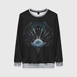 Свитшот женский Kings of wizard, цвет: 3D-меланж