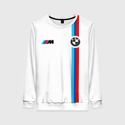 Женский свитшот БМВ 3 STRIPE BMW WHITE