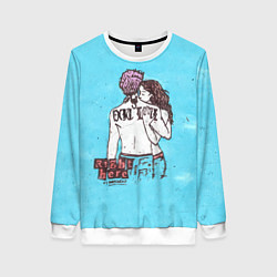 Свитшот женский Lil Peep Right Here, цвет: 3D-белый