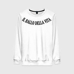 Женский свитшот Tattoo Damiano - Il balla della vita