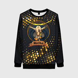 Свитшот женский Elden Ring Marika Марика, цвет: 3D-черный